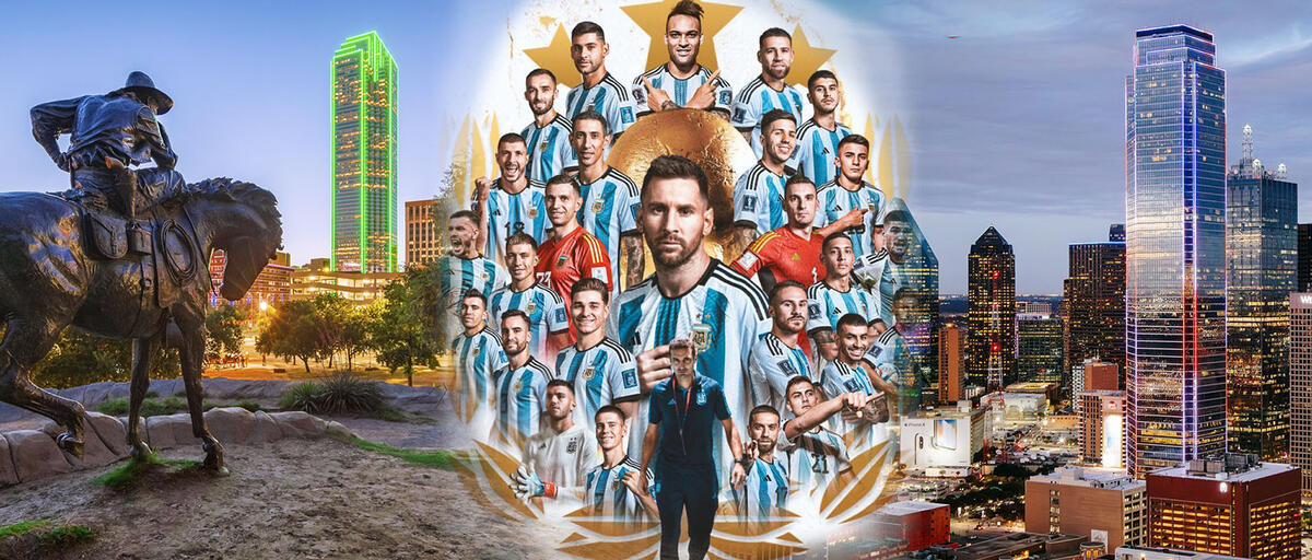 ARGENTINA  DALLAS 2 PARTIDOS 21/06 al 29/06