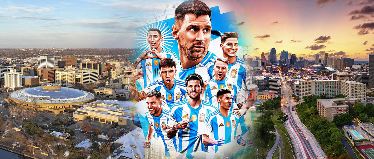 ARGENTINA EN KANSAS desde MIAMI